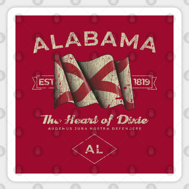 Alabama 1819 Sticker by JCD666